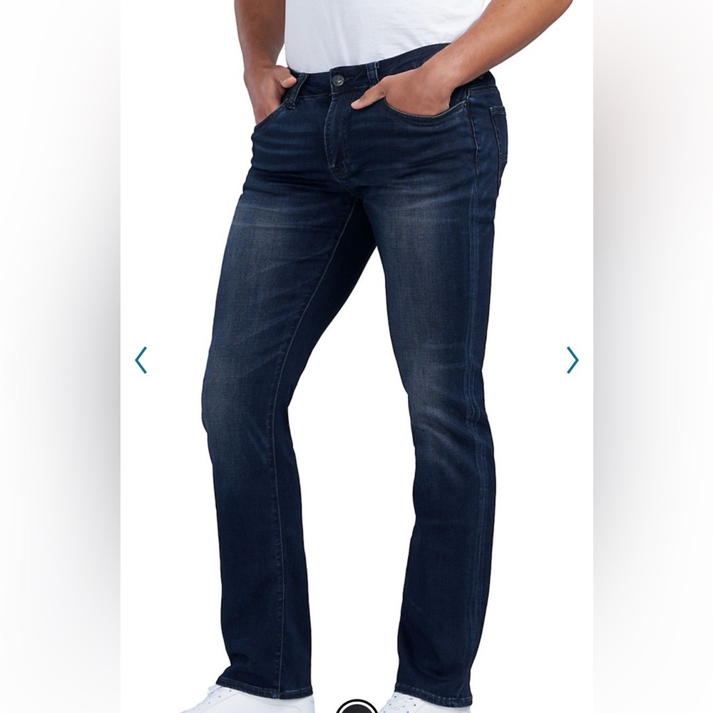 - Mens buffalo David bitton straight six jeans color dark wash